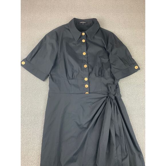 Nanette Lepore Women Marigold Dress Black Color Size 12 - Picture 6 of 7